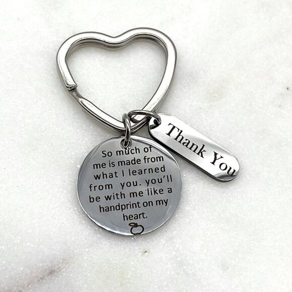TEACHER APPRECIATION Gift Keychain - Picture 1 of 2